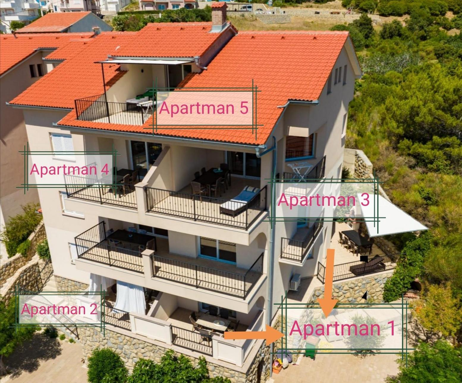 Haus Mit Meerblick Lopar Ngoại thất bức ảnh